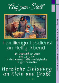 FAmiliengottesdienst Heilig ABend 2024