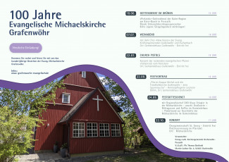 Flyer 100 Jahre Michaelskirche
