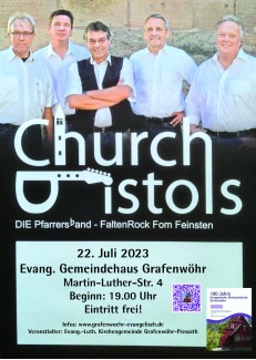 Plakat Churchpistols