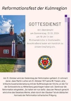 Plakat Reformationsfest 2024